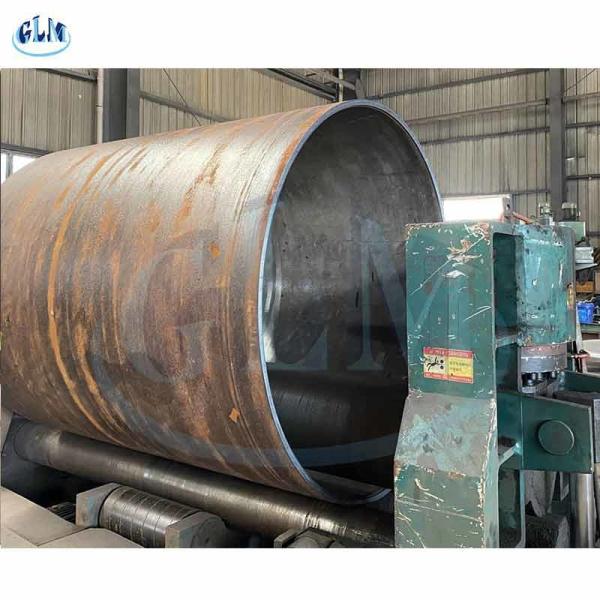 SS304 Rolled Steel Cylinders Stainless Steel Plate Rolling For Chemical Industry