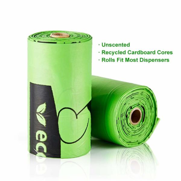 O saco do tombadilho reciclou produtos do animal de estimação 2020 sacos compostable biodegradáveis impressos costume do desperdício do cão
