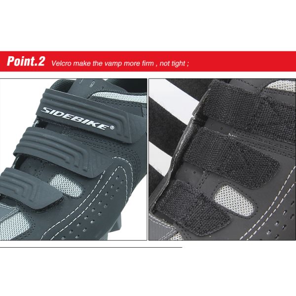 Self Locking Waterproof Cycling Footwear , Waterproof Bicycle Shoes OEM / ODM Accept