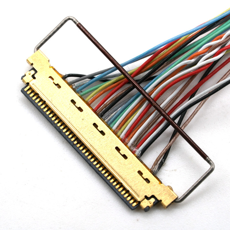 Кабель DF14 экрана компьютера UL10064 32AWG Lvds к терминалу 111B40