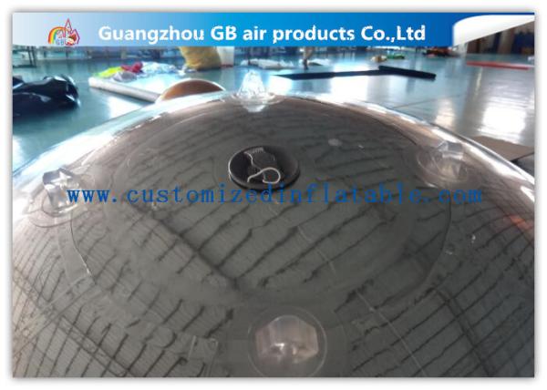 Commercial Blue / Red PVC Inflatable Mirror Ball For Disco Party Decorations