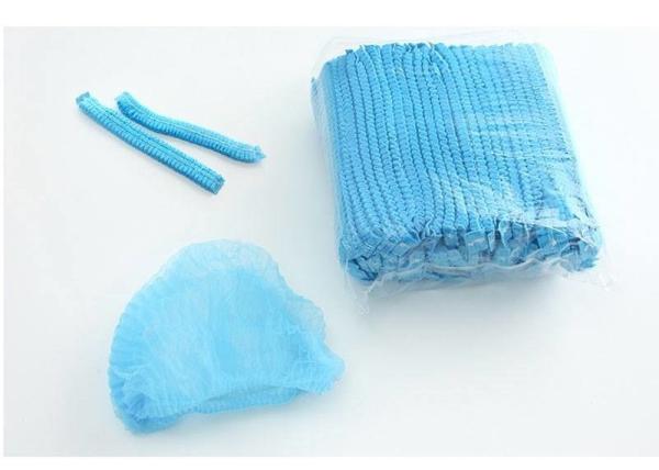 Customized Non Woven Bouffant Cap Excellent Filtration Performance