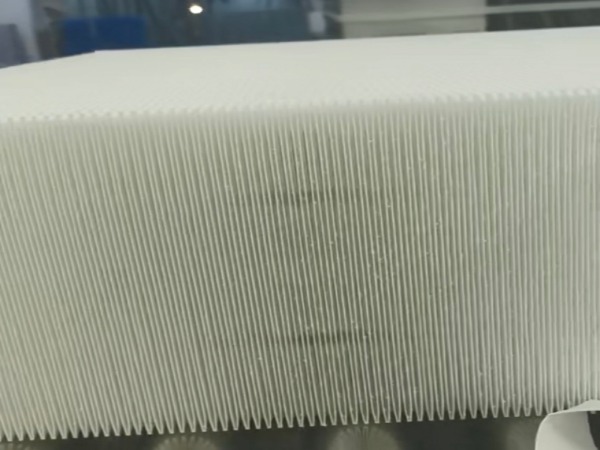 High Efficiency Filter Production Line 300mm Pleat Height Automatic HEPA  Filter Pleating And Gluing  Production Line