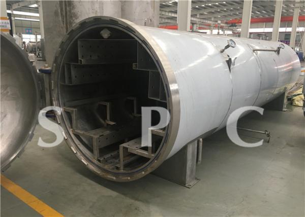 Fruit Drink Steam Sterilization Equipment Low Temperature Roller Type