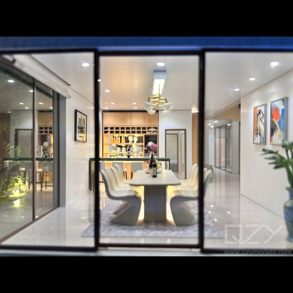 エジプト-1/25 スケール 豪華別荘 建築モデル デザイン オーダーメイド