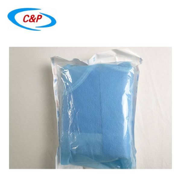 Packs de blouses chirurgicales jetables pour les hôpitaux pour une protection de barrière critique