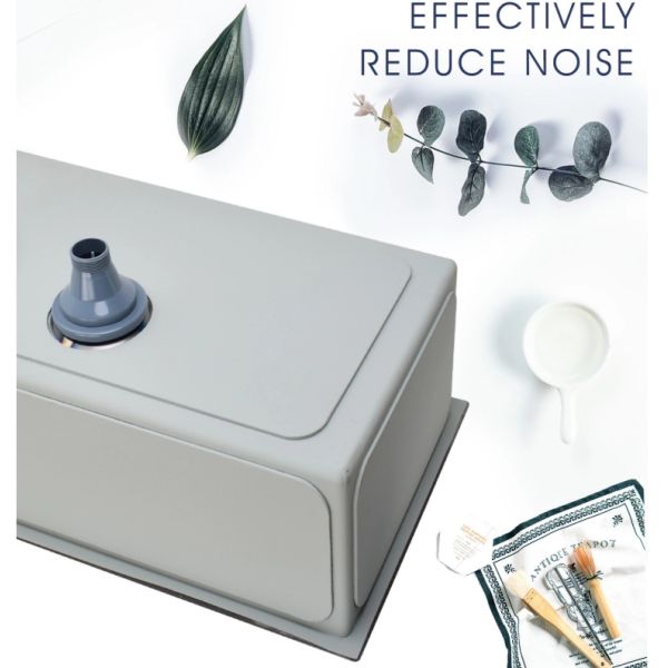 Practical Space Saving Kitchenware Deep Double Sinks Stainless Steel Polished / Under Mount Kitchen Sink