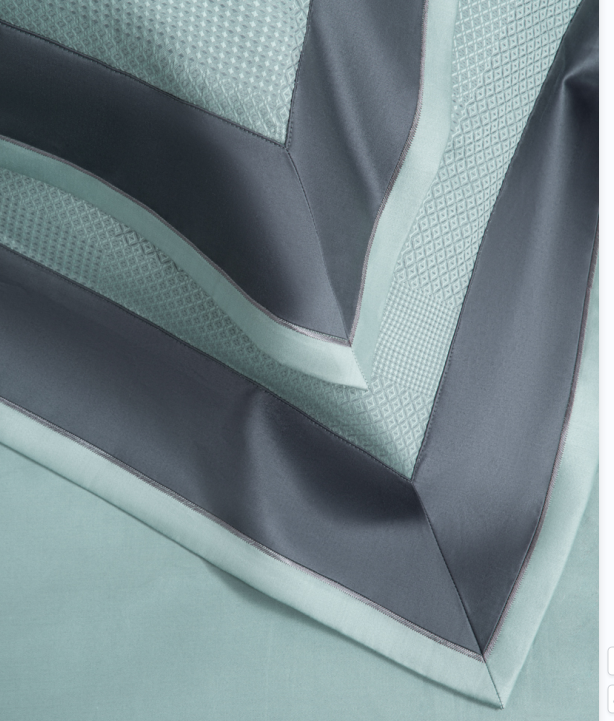 300tc Permeabilidade ao ar de cama Queen King Set 100 Cama de algodão quantidade simples Cobertura listrada