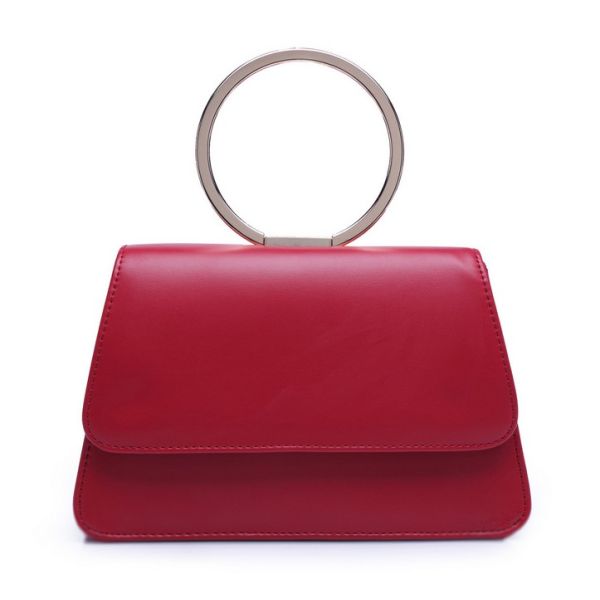 The new European and American female eyelet chain handbag shoulder bag diagonal package tide