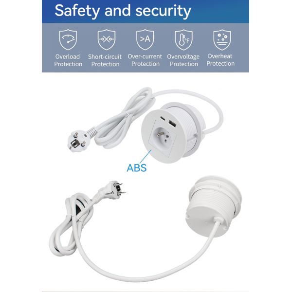 ROHS Table Desk Power Grommet For Conference Room Boardroom
