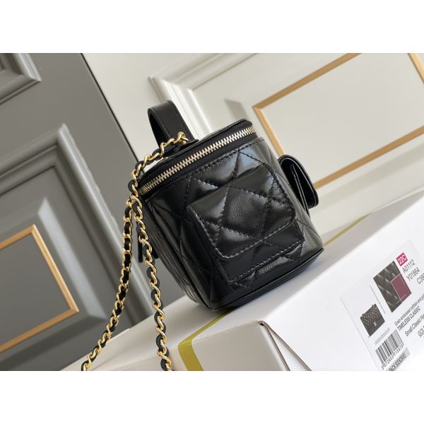 Случай тщеты Chanel 22K сумок Lambskin изготовленный на заказ заклеймленный Multi карман