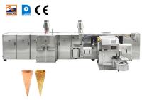 Máquina de sorvete de casquinha de aço inoxidável com 39 pratos Máquina de assar casquinha de sorvete industrial