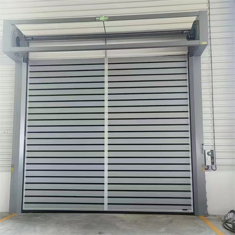 Large Industrial Spiral High Speed Door Wide Openings Heavy-Duty Applications Access System
