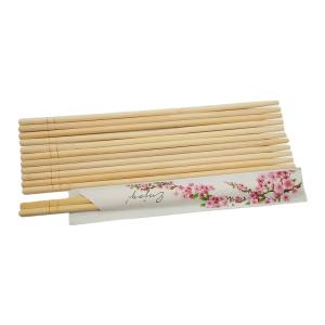 Baguettes en bambou jetables droites 10G 23 cm