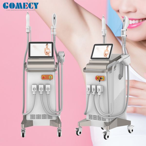 Super model new design 4 in 1 Nd Yag Tattoo Removal diode laser IPL skin rejuvenation beauty machine