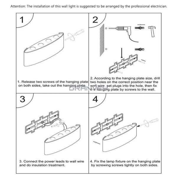 8 W LED Wall Sconce Up Down Lights Aluminum Black White Nordic Modern Design