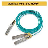 MFS1S50-H003V Câble AOC 200GbE vers 2x100GbE QSFP56 vers 2xQSFP56 MMF Mellanox Câble AOC