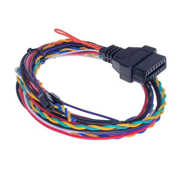500 12V/24V Custom Wire Harness J1962 16Pin OBD2 Cable OBDII Wiring Harness OEM Connector Housing Cable