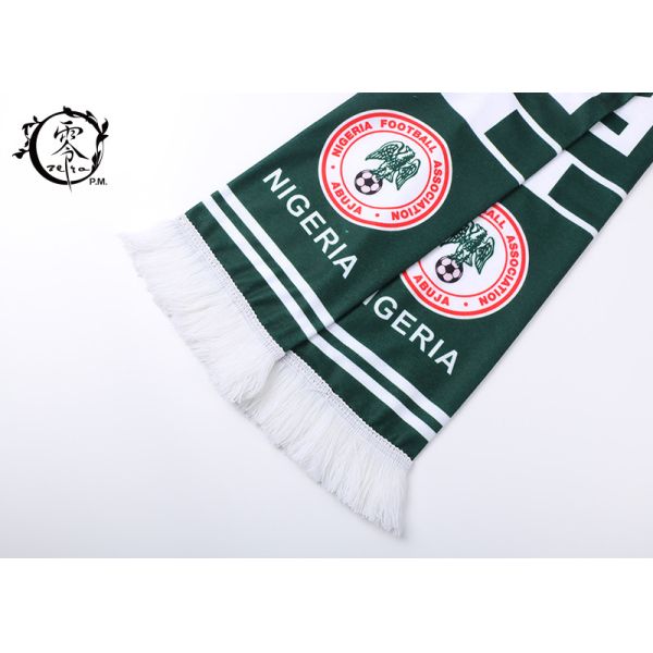 Multi Coloured Nigeria Sublimation Scarf​ Athletic Digital Printing