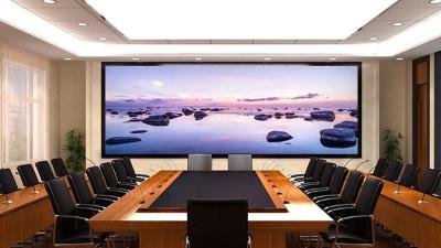 A grande sala de reunião conduziu a exposição de diodo emissor de luz pequena UHD do passo do pixel da exposição P1.92 3840Hz
