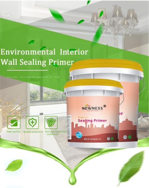 Parede exterior Casa Engenharia Edifício Decoração Primer de vedação resistente a álcalis