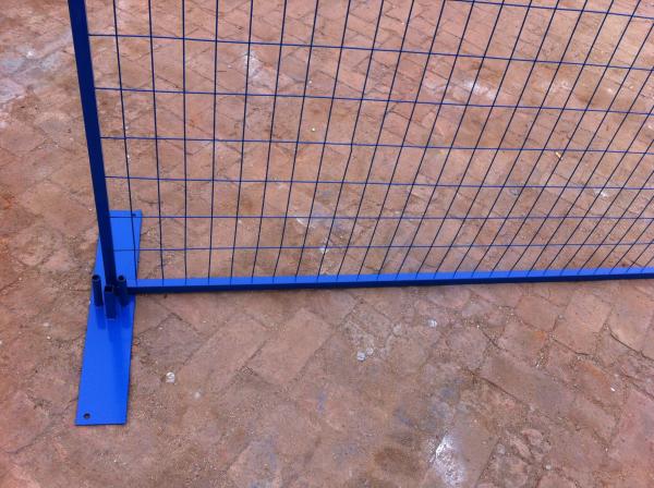 4’H/1220mm*8’W/2430mm canada standard temporary fence for crowd control powder  spacing 3x6 75mm x 100mm*9ga/3.6mm dia