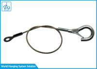 Anti corde de fil d'acier de 7*7 7*19 de la corrosion 1/2 » galvanisée avec le crochet