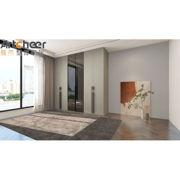 Modern Design Customizable Color Wardrobe with Eco-Friendly Material for Bedroom and Apartment