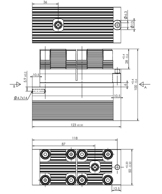 SKKQ800/14E 1400V 800A IGBT Module Low Vce(sat) Low Loss High Ruggedness Low Inductance NTC Sensor Industrial Grade For Megawatt Drives and Heavy UPS