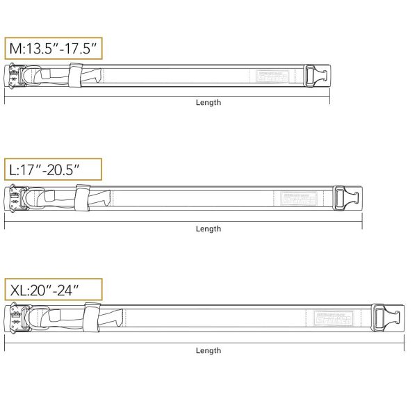 Tactical Adjustable Nylon Dog Collar K9 Heavy Duty Metal Buckle With Handle