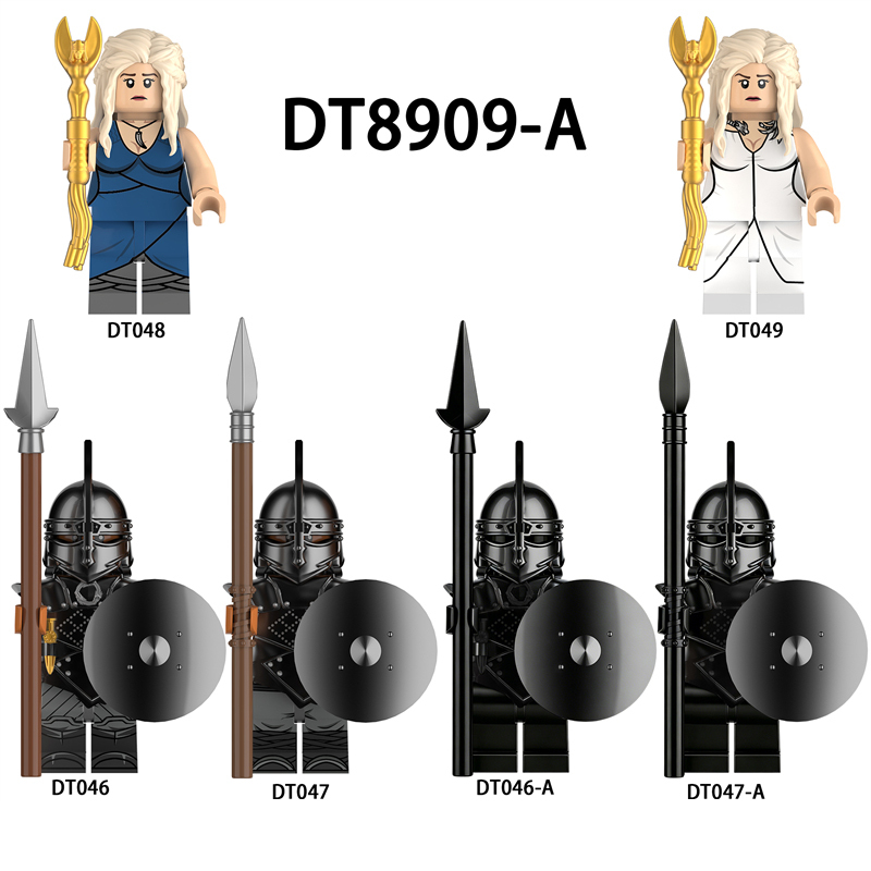 Medieval Game Of Thrones Building Blocks Minifigures