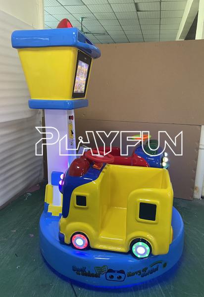 プレイファン スマートでキュートなデザイン Gogo beep 2人乗り 子供用スイング 遊園地乗り物