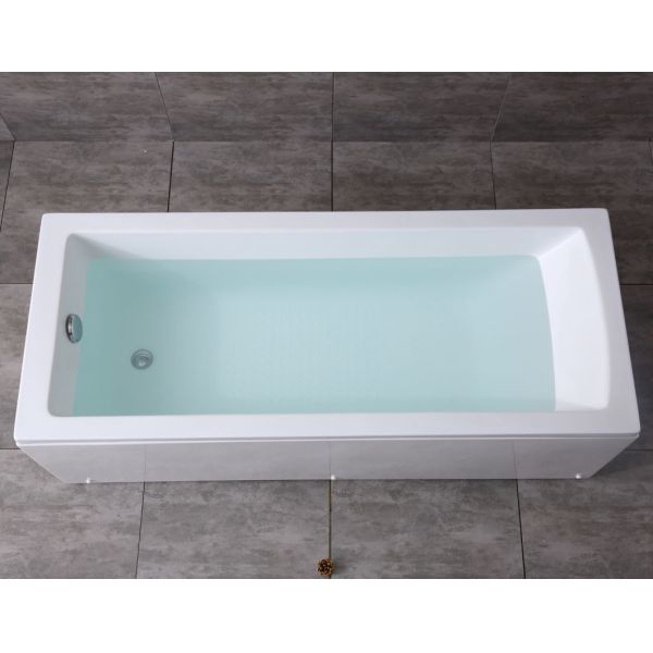 Removeable Skirt Legs Freestanding Panel Bathtub with Drainage Accessories at Best
