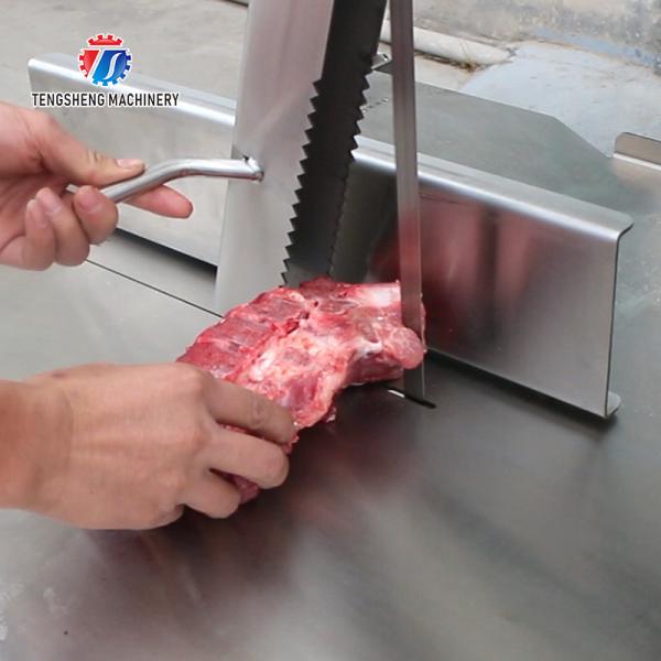138KG Commercial vertical automatic bone sawing machine stainless steel cutting frozen meat cutting bone equipment