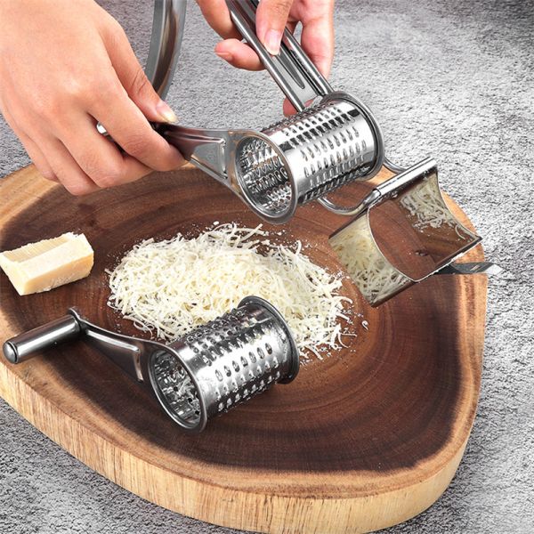 Ergonomic Design Kitchen Chis Grater for Ginger Lemon Garlic Nutmeg Chocolate Grating