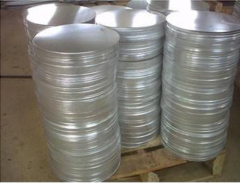 Chemical / Food  Silver AA3003 Aluminum Disc , Aluminum Wafer CC  DC Material