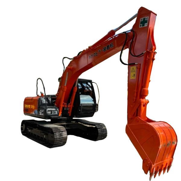 Good Condition ISUZU Engine Used Hitachi Excavator ZX120 High Precision High Comfort