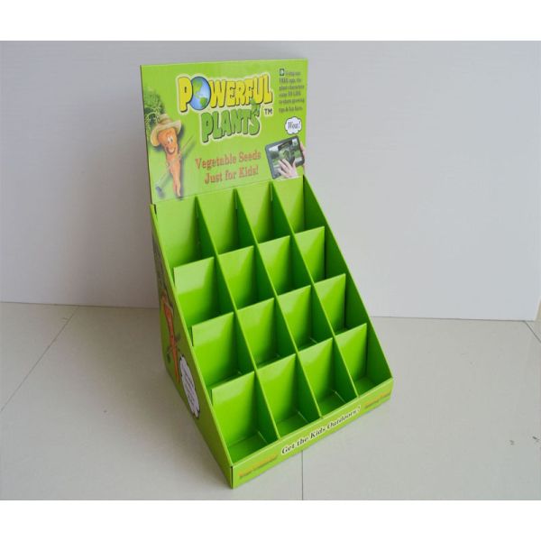Custom Logo POS Shelving Cardboard Shelves for Small Box Packaging Retail Display