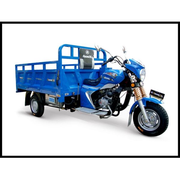 Motorized Type 150CC Cargo Tricycle , Open Body Three Wheel Cargo Motorcycle