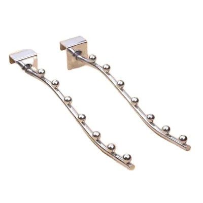 Горячая продажа Супермаркет Дисплей крючок Полка Металлические висячие крючки дл