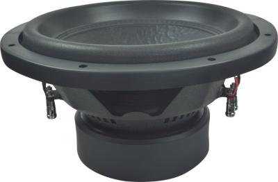 12 steel frame 2.5 voice coil dual magnet car audio subwoofer