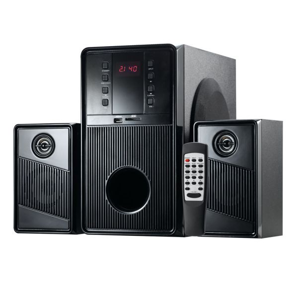 2.0 CH professional active amplifier speaker with function USB/SD/FM