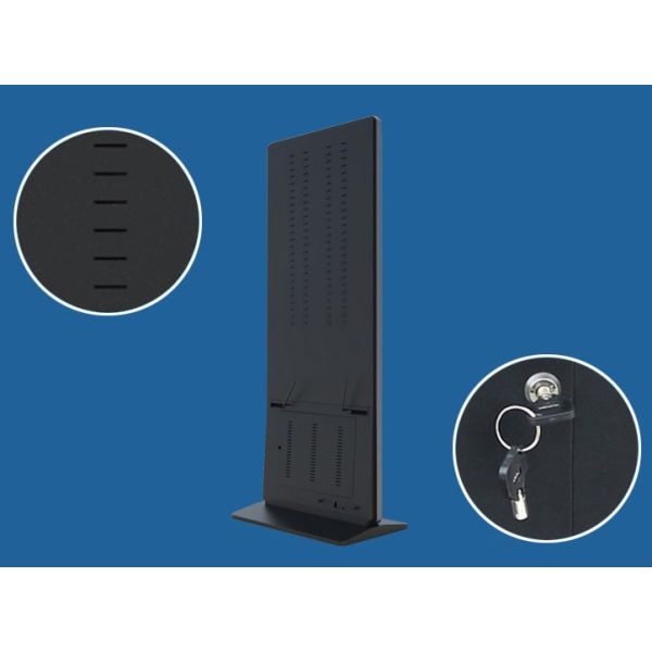 43-дюймовый поддонный стенд TFT LED LCD емкостный многоприкосновный киоск терминал самообслуживания ПК с встроенным Android или Win10/11 ПК