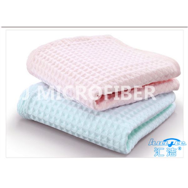 Зеленый цвет сухого полотенца Microfiber домашнего полотенца спортов тканья быстрый отсутствие увядать