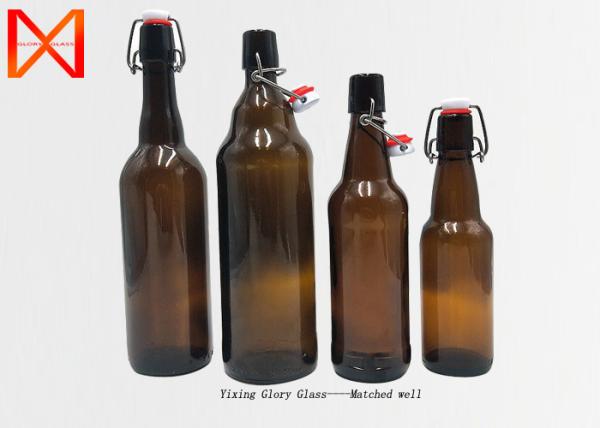 Complete Seal Glass Beer Bottles Keeps Contents Fresh Tasting Dishwasher Safe