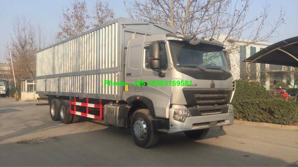Howo Sinotruk Wing Van Mobile Truck Beverage Transport