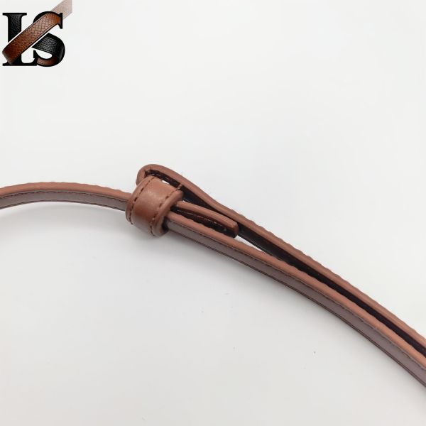 1CM Customizable Alloy Pearl Buckle Adjustable Women'S Slim Waist Belt Raised Belts