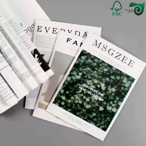 Impresión digital con láser de 100 gm 300 gm Papel revestido Brillo Matte Finalizaciones Ream Pack FSC