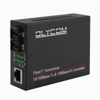 10/100M POE Media Converter PSE Fibra Ótica Ethernet 48V SC Fibra Dupla Para IPC