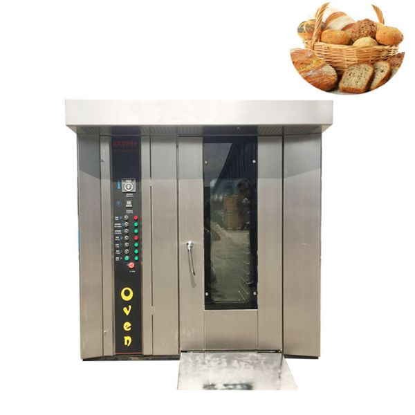 Diesel Heating 16 Trays Rotary Commercial Baking Oven 380V Mini Electric